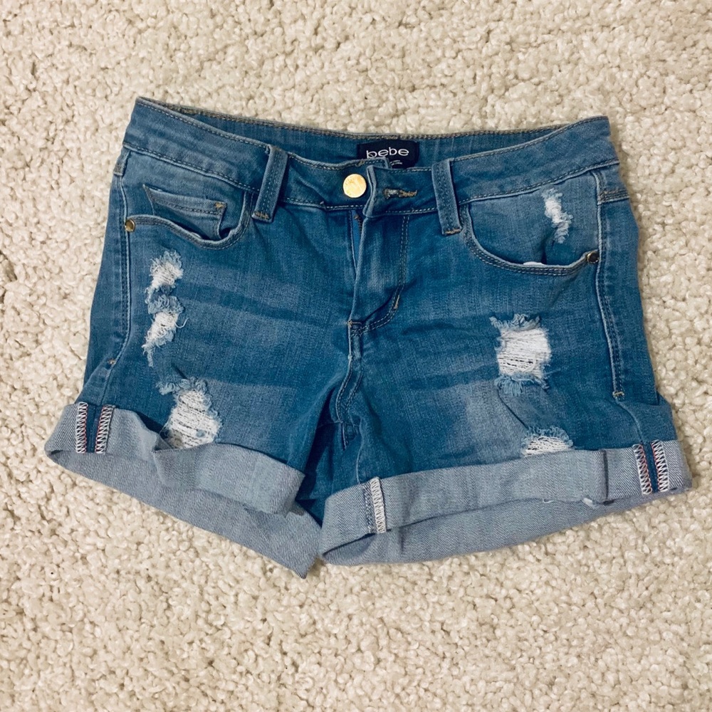 Bebe Jean Shorts